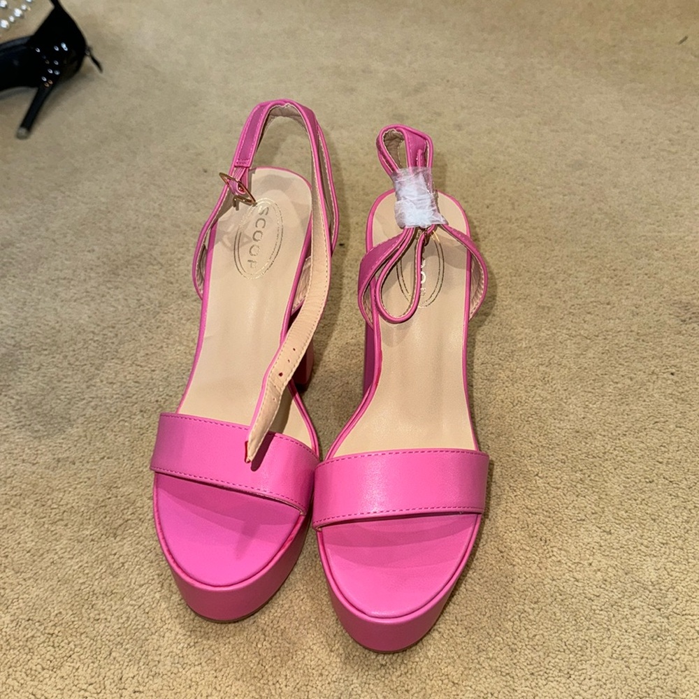Bubblegum pink heels